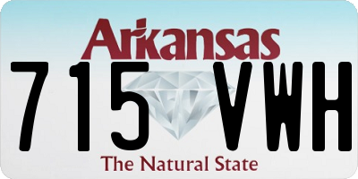 AR license plate 715VWH