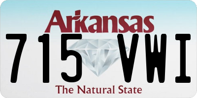 AR license plate 715VWI