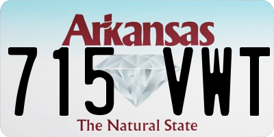 AR license plate 715VWT