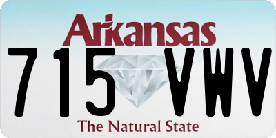 AR license plate 715VWV