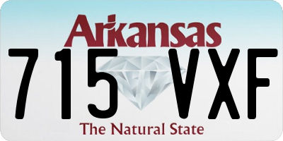 AR license plate 715VXF