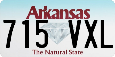 AR license plate 715VXL