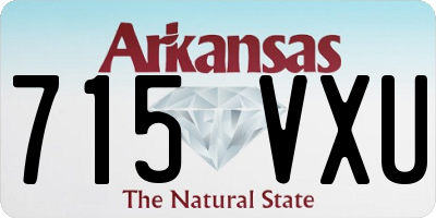 AR license plate 715VXU