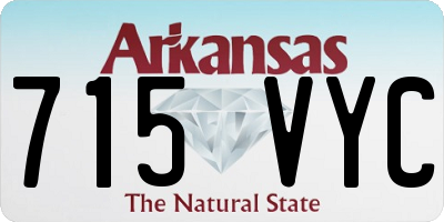 AR license plate 715VYC