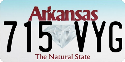 AR license plate 715VYG
