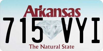 AR license plate 715VYI