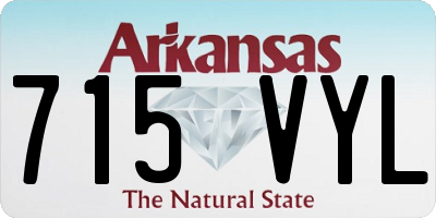 AR license plate 715VYL