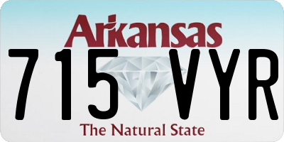 AR license plate 715VYR