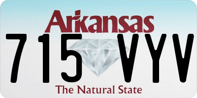 AR license plate 715VYV