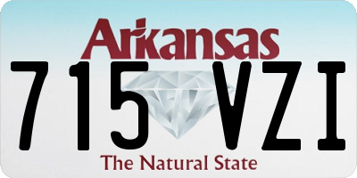 AR license plate 715VZI