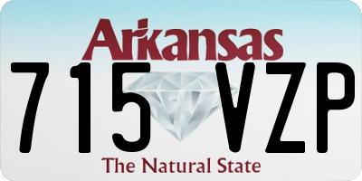 AR license plate 715VZP
