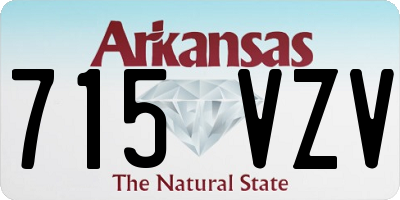 AR license plate 715VZV