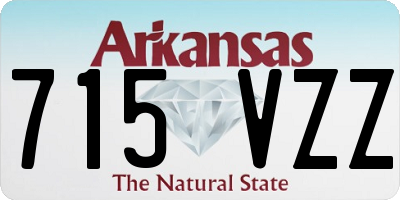 AR license plate 715VZZ