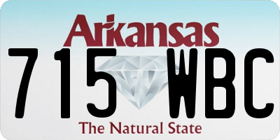 AR license plate 715WBC