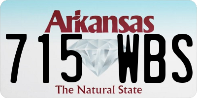 AR license plate 715WBS