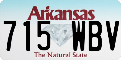 AR license plate 715WBV