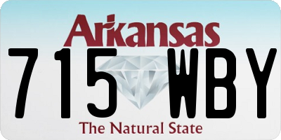 AR license plate 715WBY