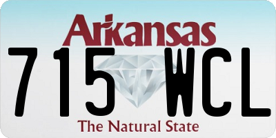 AR license plate 715WCL