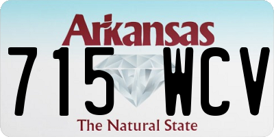 AR license plate 715WCV