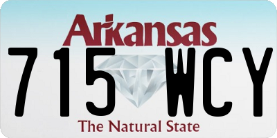 AR license plate 715WCY