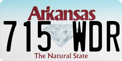 AR license plate 715WDR