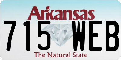 AR license plate 715WEB