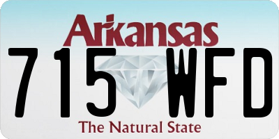 AR license plate 715WFD