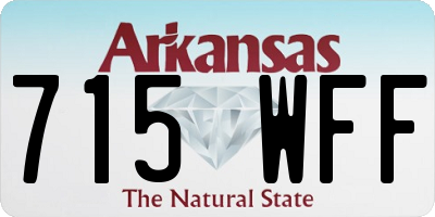 AR license plate 715WFF