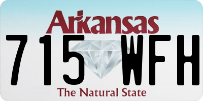 AR license plate 715WFH