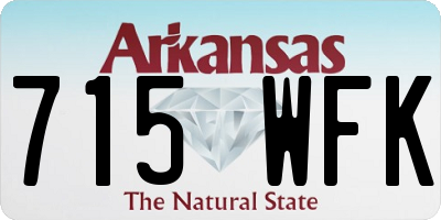 AR license plate 715WFK