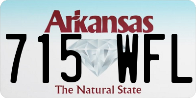 AR license plate 715WFL