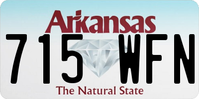 AR license plate 715WFN