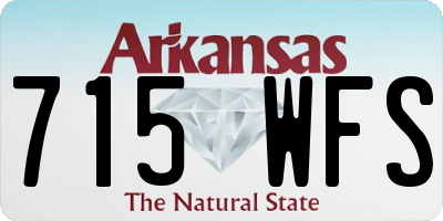 AR license plate 715WFS