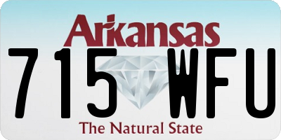 AR license plate 715WFU