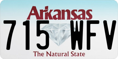 AR license plate 715WFV