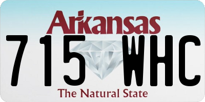 AR license plate 715WHC