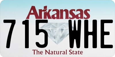 AR license plate 715WHE
