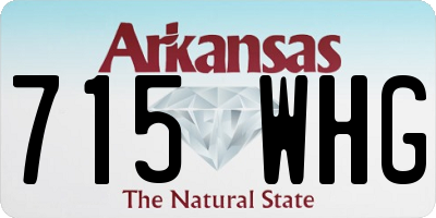 AR license plate 715WHG