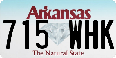 AR license plate 715WHK