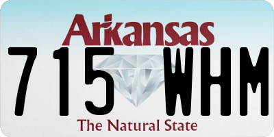AR license plate 715WHM