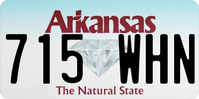 AR license plate 715WHN