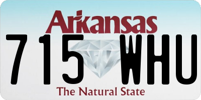 AR license plate 715WHU