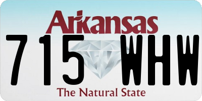 AR license plate 715WHW