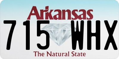 AR license plate 715WHX