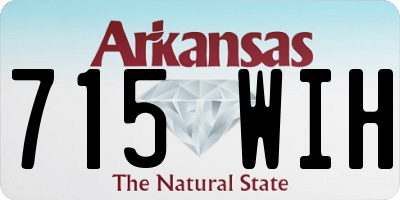 AR license plate 715WIH