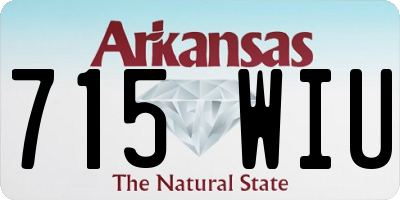 AR license plate 715WIU