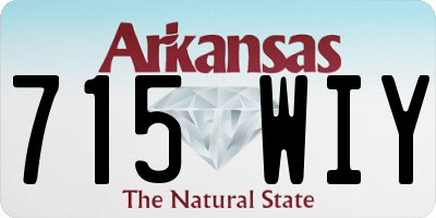 AR license plate 715WIY