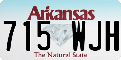 AR license plate 715WJH