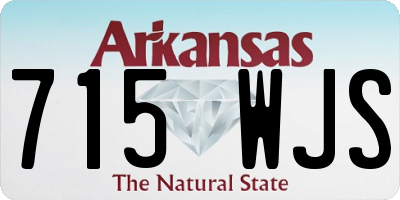 AR license plate 715WJS