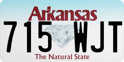AR license plate 715WJT